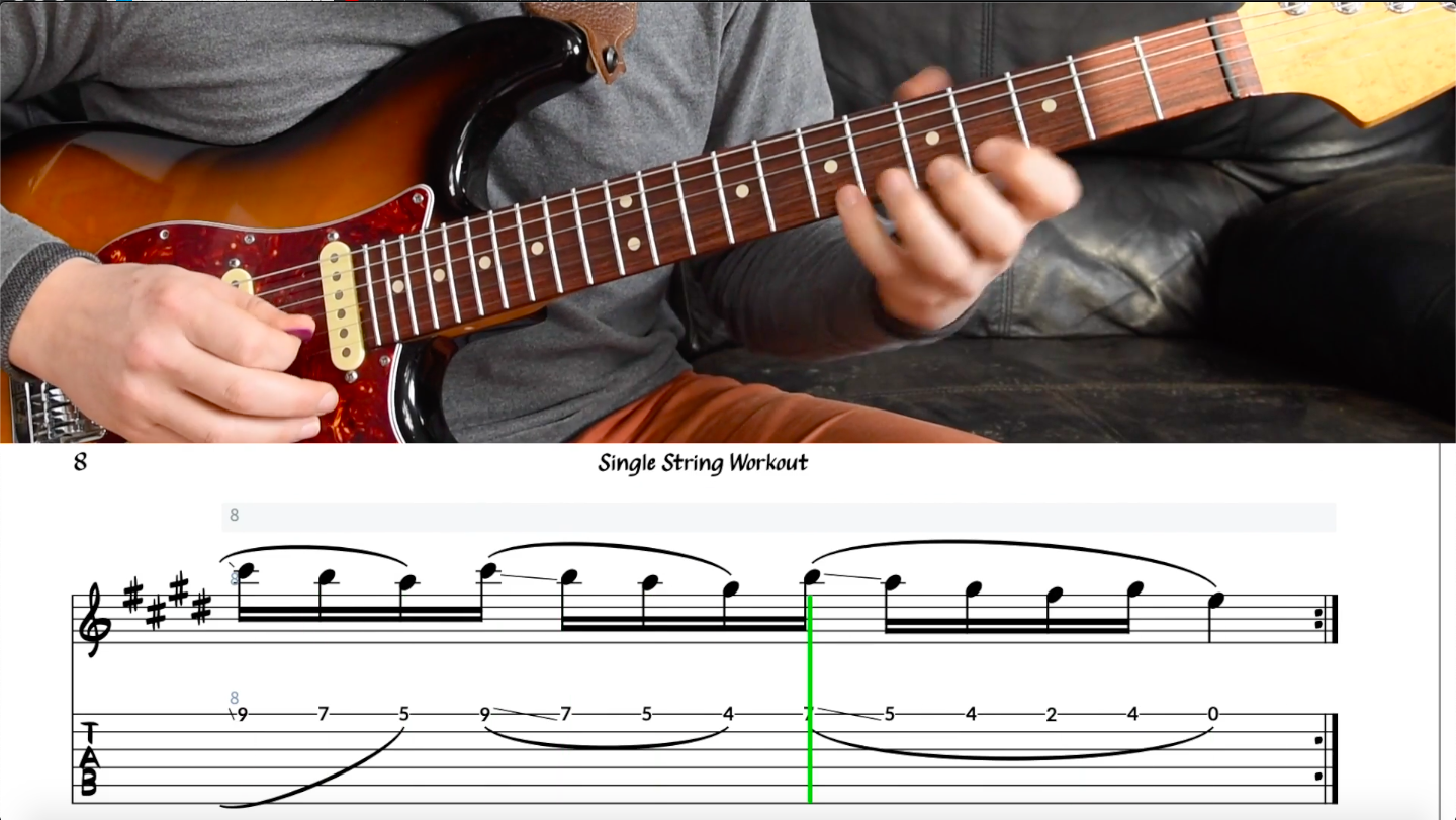 Single String Workout at 3 Different Speeds | E Major