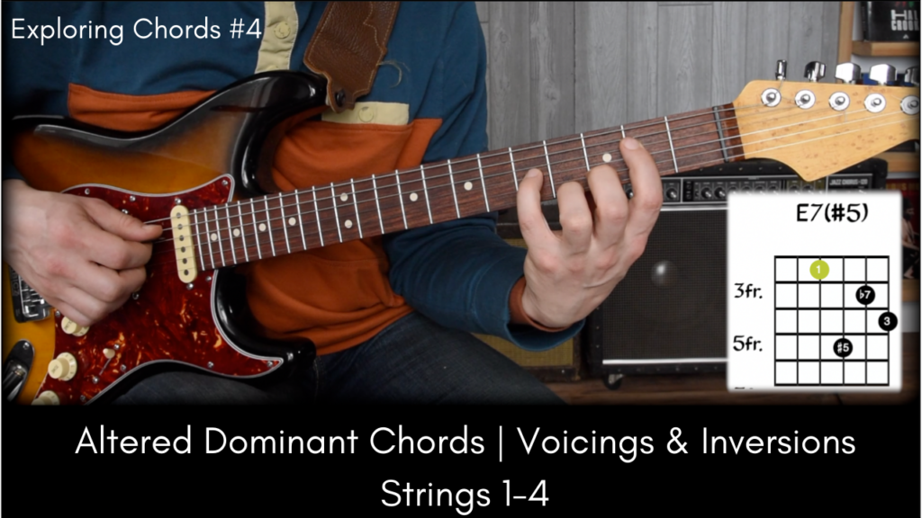 Altered Dominant Chords & Inversions Strings 14 Practice Makes